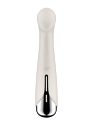 Vibromasseur point G tête rotative blanc USB Spinning g-spot 1 Satisfyer - CC597857