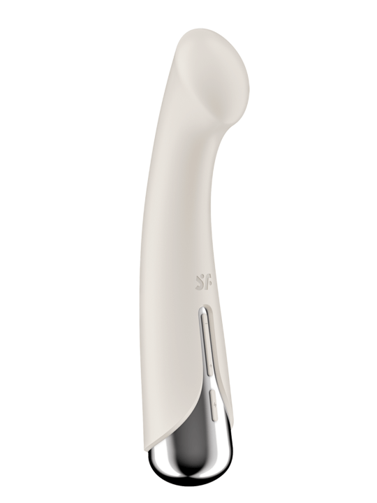Vibromasseur point G tête rotative blanc USB Spinning g-spot 1 Satisfyer - CC597857