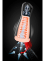 Masturbateur luxe 3D sensitive avec stimulateur de périnée - CC514205001000