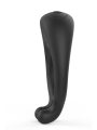 OCTAVE, Cockring Noir dans un silicone médical doux avec 1 mode de vibration - COR035BLK