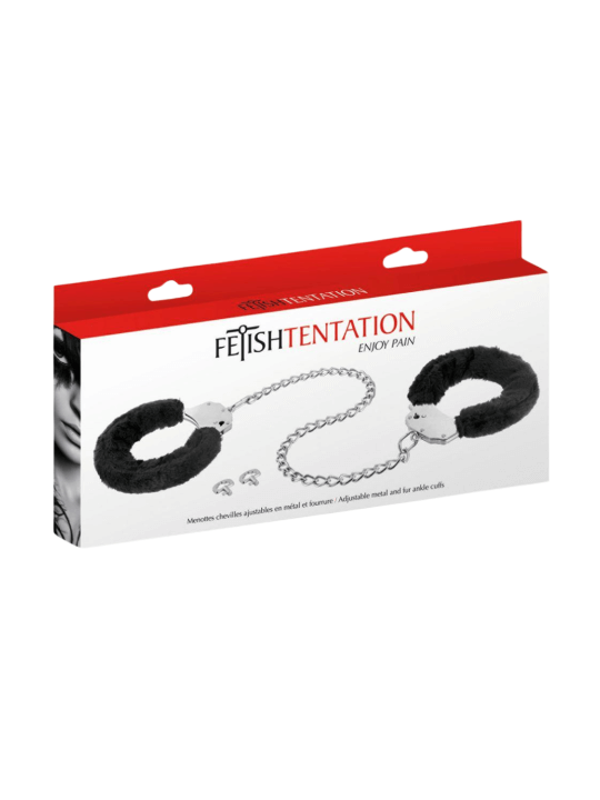 Menottes pour chevilles avec fourrure pour débutant - CC514005001020
