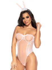 Déguisement lapin sexy avec serre tête - MAL60009ASHW