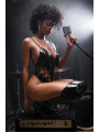 Body string en vinyle noir - MAL2764GLBK