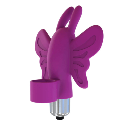 Doigt chinois vibrant papillon violet - VB051
