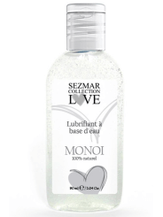 Lubrifiant à base d'eau 100% naturel Monoï 90 ml - SEZ085