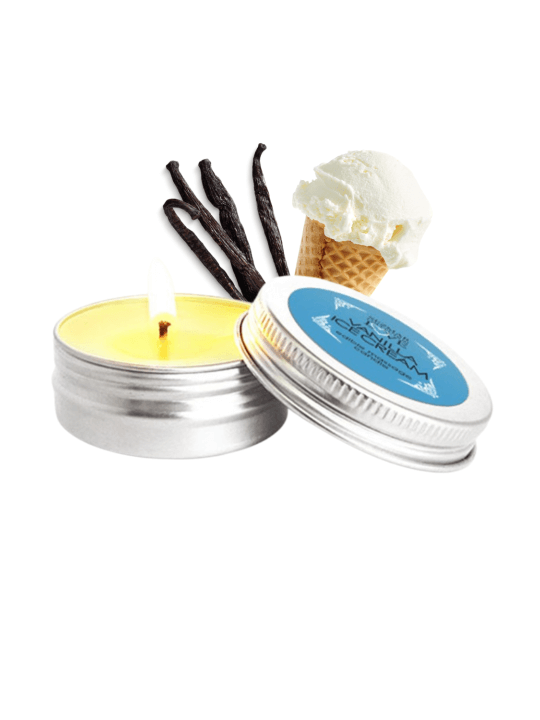 Mini Bougie de massage glace vanille 30ml - SEZ070