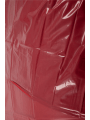 Drap de lit en vinyle rouge 200 x 230 cm - R250422