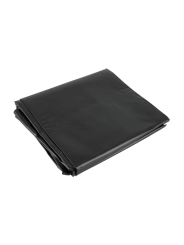 Drap de lit en vinyle noir 200 x 230 cm  - R250465