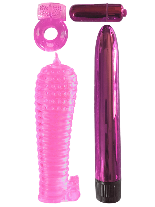 Coffret 4 sextoys rose Classix - R545112
