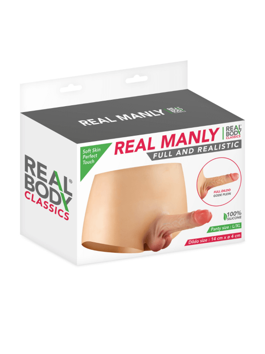 Culotte gode plein en silicone réaliste - CC5142120194