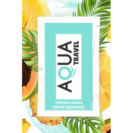 Dosette lubrifiant à base d'eau saveur fruits tropicaux 6 ML - D-230601