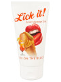 Lubrifiant et gel de massage végétalien comestible sex on the beach goût fruité  50ml - R629510