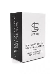 Boîte de 15 Mèches pour Inhalateur Stimulant euphorisant - INH-T15