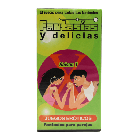 SPANISH Jeu de cartes Vices et Delices Version ESPAGNOL - Saison 1 - VD7477