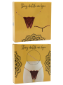 String en dentelle taupe ouvert avec chaînes dorées - PA01MTAUPE