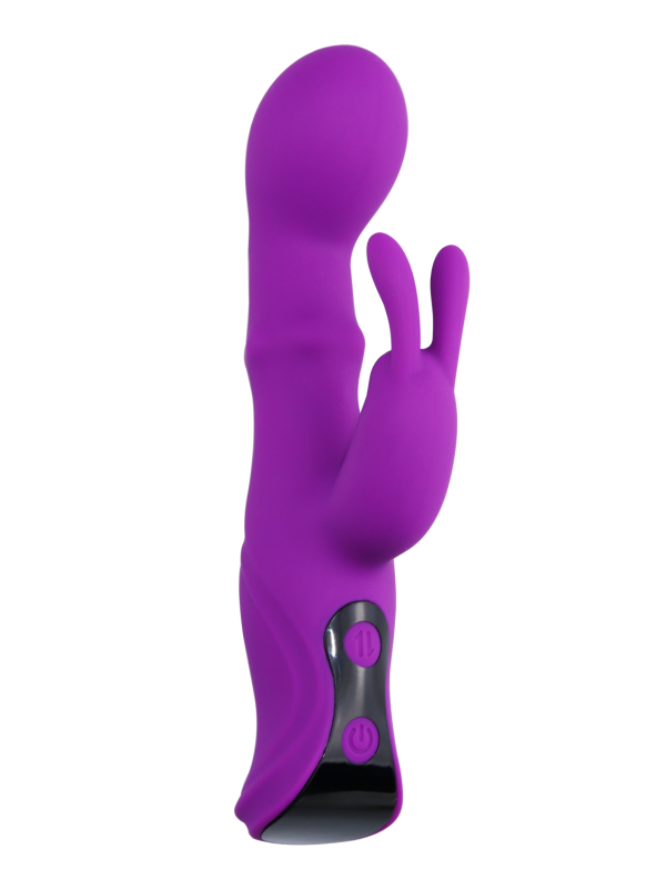 Vibromasseur Rabbit CROWN Double Action avec Écran LCD - SX-V173