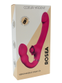 Vibromasseur ROSEA Strap-on Triple Action Télécommandé - SAV190