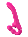 Vibromasseur ROSEA Strap-on Triple Action Télécommandé - SAV190
