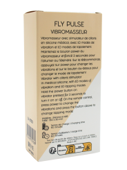 Vibromasseur FLY PULSE Papillon à Double Action Télécommandé - SX-ST30