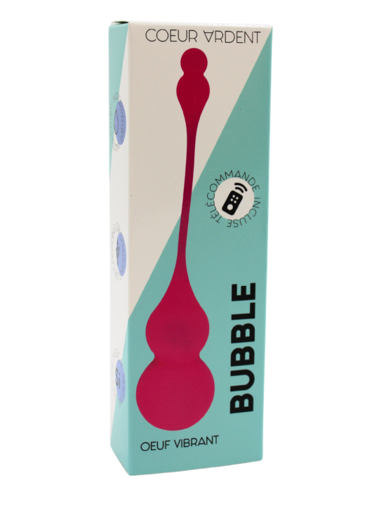 Œuf Vibrant Télécommandé BUBBLE - BQ200
