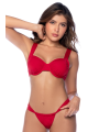 Bikini Rouge avec Armatures - MAL67117RED
