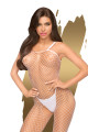 Bodystocking ouvert à l'entrejambe Blanc Body search - PH0090WHT