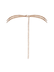 Chaîne de corps dorée avec strass - R24505006001