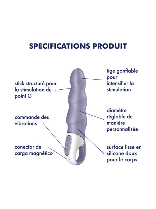 Vibromasseur gonflable Satisfyer Air Pump Vibrator 1 - CC597875