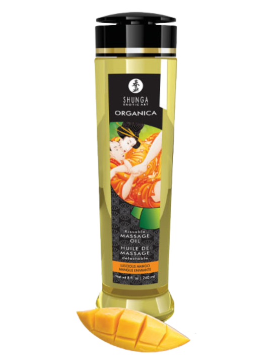 Huile de Massage Organica Mangue Enivrante 240 ml Shunga - CC3031