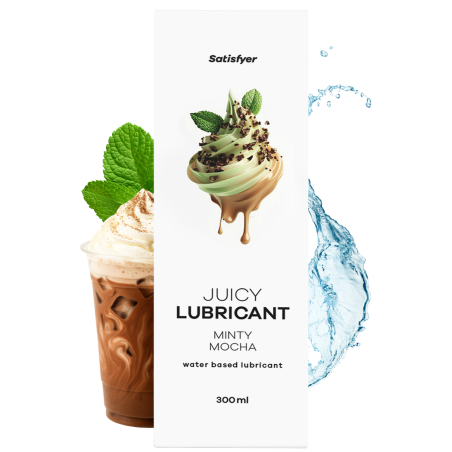 Lubrifiant à base d'eau Moka mentholé 300 ml Satisfyer - CC597075