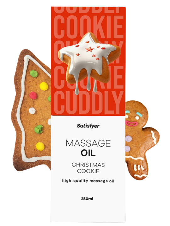 Huile de massage Cookie de Noël 250 ml Satisfyer - CC597060