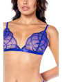 Ensemble sexy 3 pièces avec broderie brillante et porte-jarretelles Mapalé - MAL8944SAPP