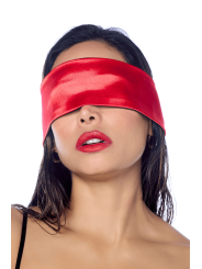 Accessoire sexy en satin polyvalent : masque ou lien pour les mains Mapalé - MAL128BKRD