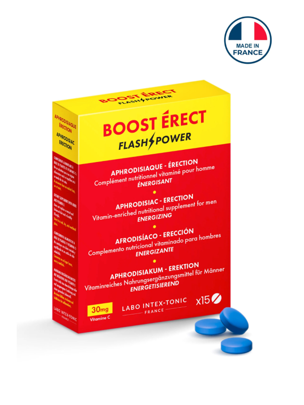 Stimulant homme Boost Erect 15 comprimés - CC850118