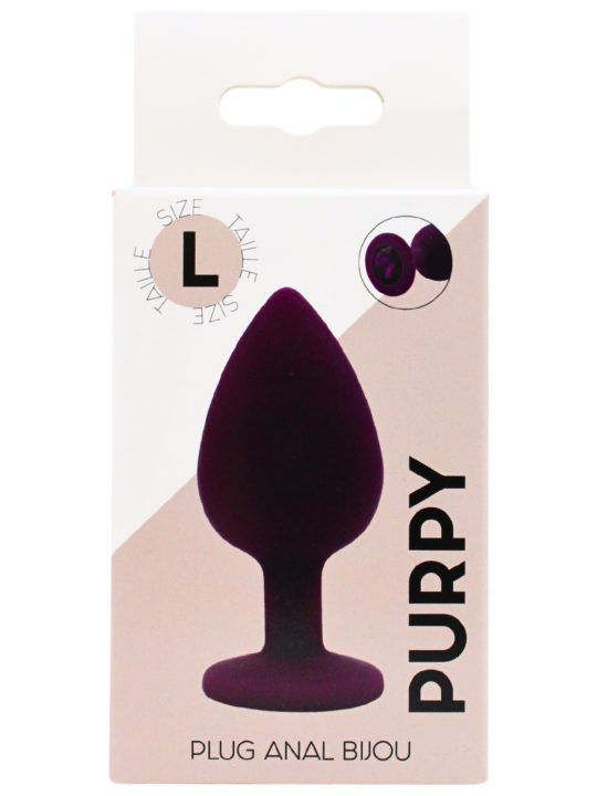 Plug bijou violet Large PURPY - RY-069PUR