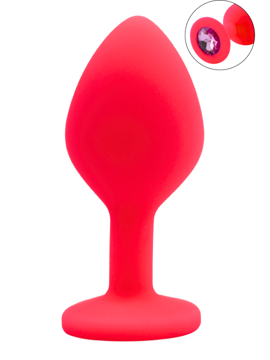 Plug bijou rose Medium PINKY - RY-068PNK