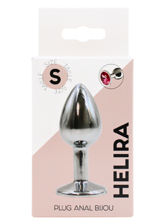 Plug bijou en aluminium bijou rose Small - RY-001PNK