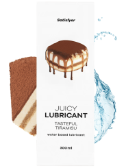 Lubrifiant à base d'eau Tiramisu savoureux 300 ml Satisfyer - CC597073