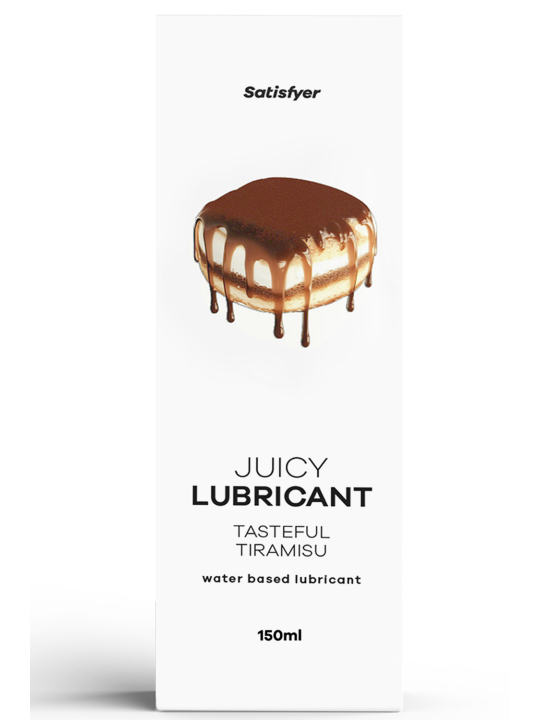 Lubrifiant à base d'eau Tiramisu savoureux 300 ml Satisfyer - CC597073