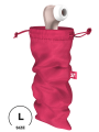 Sac de rangement sextoys rose taille L Treasure Bag Satisfyer 