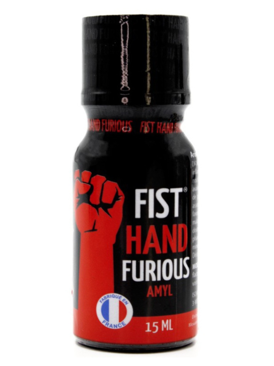 Stimulant euphorisant arôme Amyl Fist Hand Furious 15 ml
