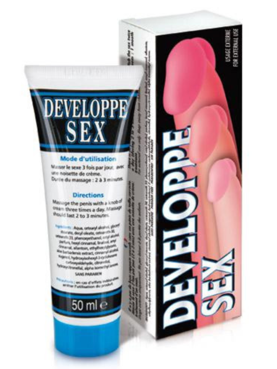Crème Développe Sexe Stimulation Masculine 50 ml