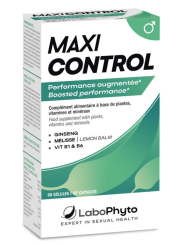 Endurance  équilibre sexuel masculin Maxicontrol 60 gélules