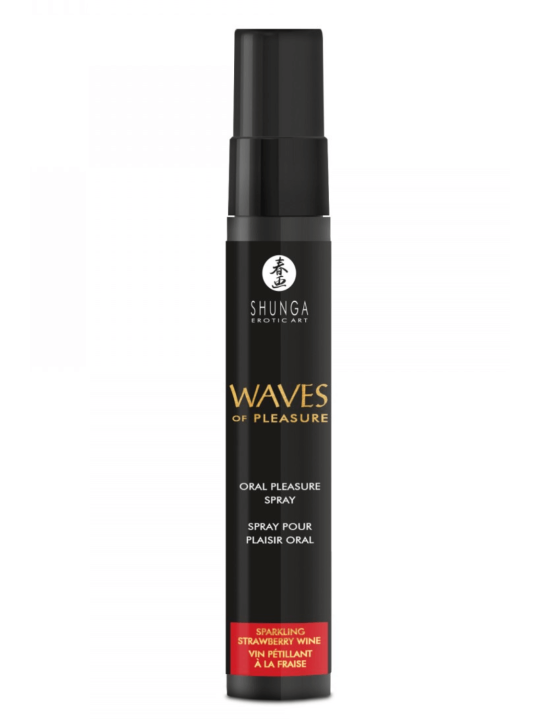 Spray pour plaisir oral saveur vin pétillant à la fraise 20 ml - Shunga