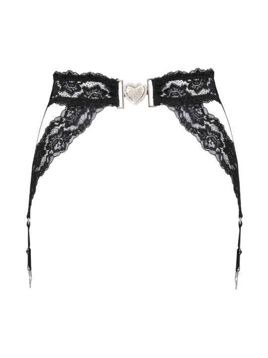 Porte-jarretelles en dentelle avec cœur décoratif - Cottelli