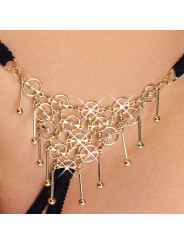 String bijou ouvert noir - Cottelli