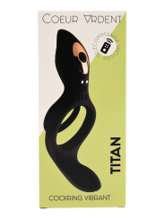 TITAN – Cockring Vibrant Télécommandé