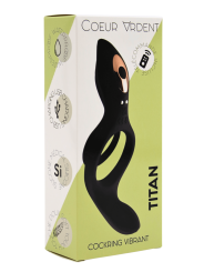 TITAN – Cockring Vibrant Télécommandé