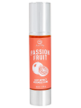 2 en 1 Lubrifiant et huile de massage fruit de la passion chauffant