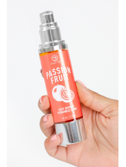 2 en 1 Lubrifiant et huile de massage fruit de la passion chauffant